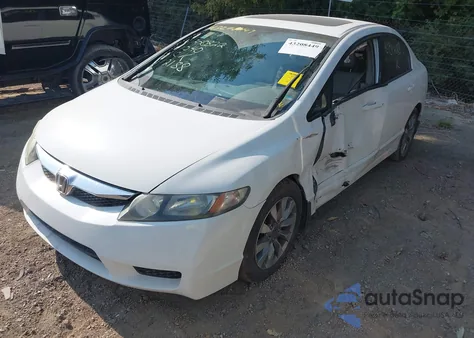 2009 Honda Civic Ex-L from USA, damaged, VIN 19XFA16949E012188